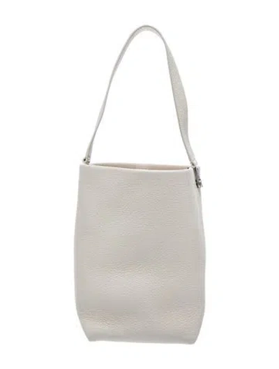 Pre-owned The Row Calfskin N/s Hook Small In White