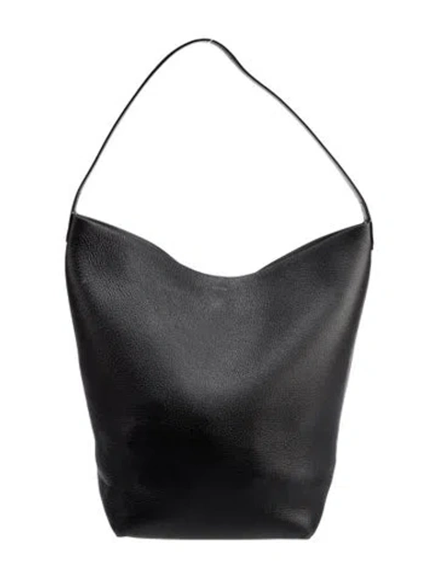 Pre-owned The Row Calfskin N/s Park Large In Black