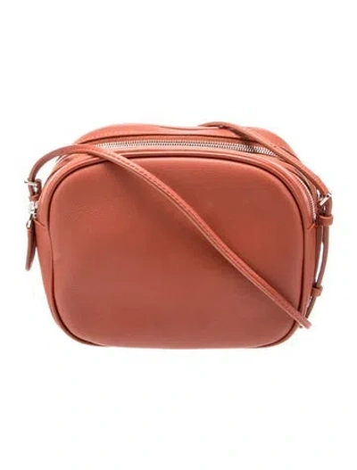 Pre-owned The Row Calfskin Twin Two Mini In Brown