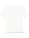 The Row Calibi Brushed Cotton Silk Jersey T-shirt In White