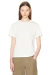 The Row Calibi Brushed Cotton Silk Jersey T-shirt In White