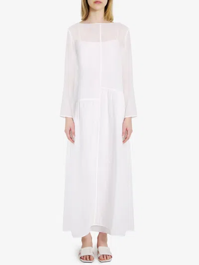 The Row Callas Dress In Ivory