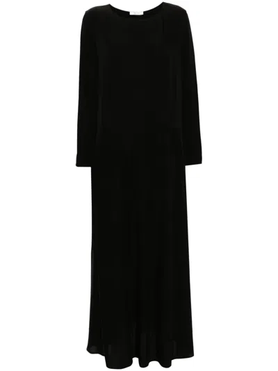 The Row Callas Maxi Dress In Black