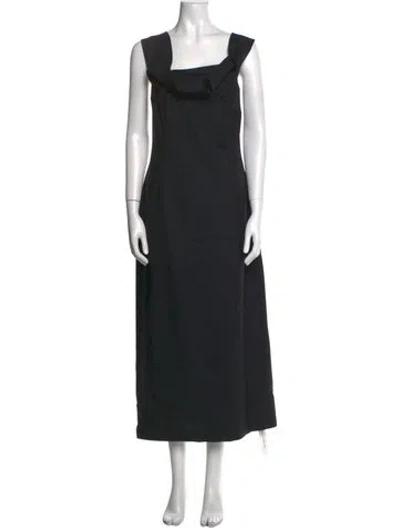 Pre-owned The Row Camari Long Dress W/ Tags In Black