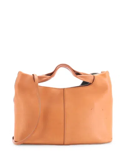 Pre-owned The Row Camdem Bag Leather Satchel In Brown