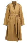 The Row Beige Pami Trench Coat