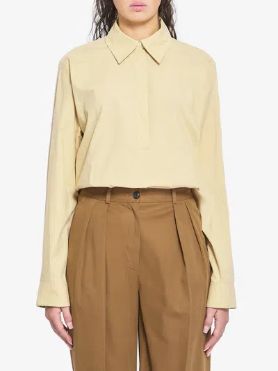 The Row Margan Shirt In Cotton In Multi