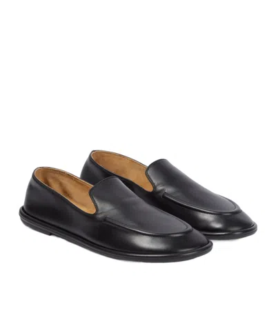 THE ROW CANAL LEATHER LOAFERS