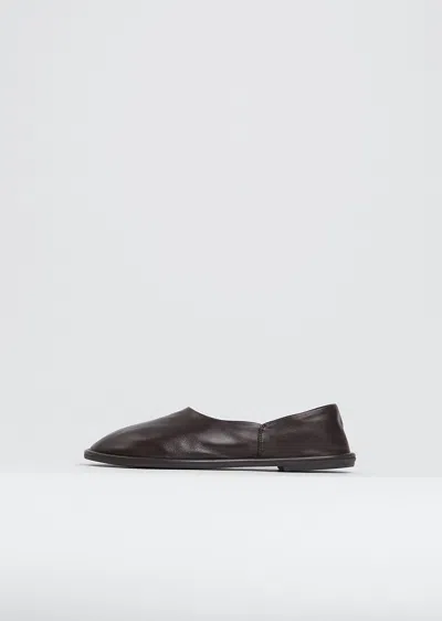 The Row Canal Slip On In Brown
