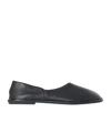The Row Canal Slip On Loafers In Black