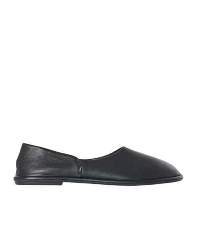 The Row Canal Slip On Loafers In Black