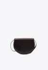 The Row Canteen Leather Shoulder Bag