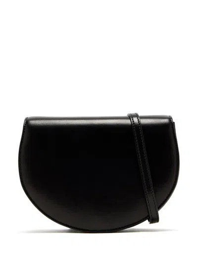 The Row Canteen Messenger Bag In Black