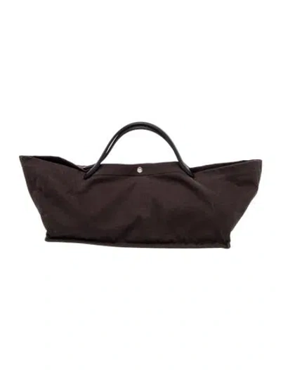 Pre-owned The Row Canvas E/w Idaho Tote In Multi