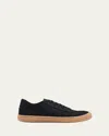 The Row Round-toe Low-top Casual Shoes In Black