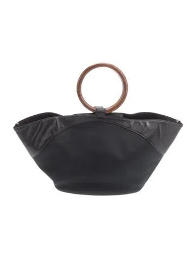 Pre-owned The Row Canvas Market In Black