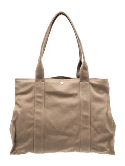 Pre-owned The Row Canvas Sisal In Neutral
