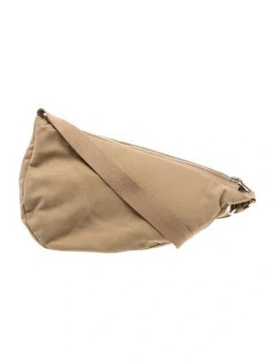 Pre-owned The Row Canvas Slouchy Banana In Neutrals