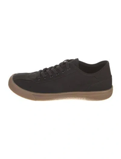 Pre-owned The Row Canvas Sneakers In Black