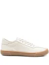 The Row Grosgrain-trimmed Canvas Sneakers In Green