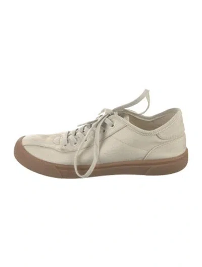 Pre-owned The Row Canvas Sneakers In Neutrals