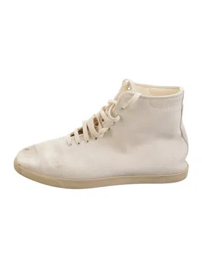 Pre-owned The Row Canvas Sneakers In Neutrals