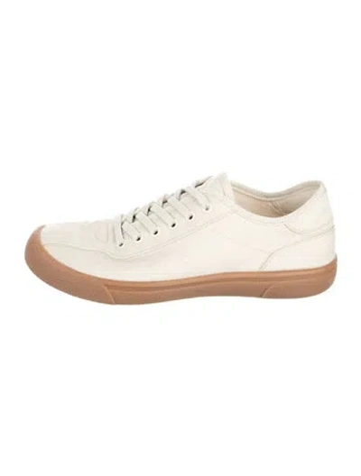 Pre-owned The Row Canvas Sneakers In Neutrals