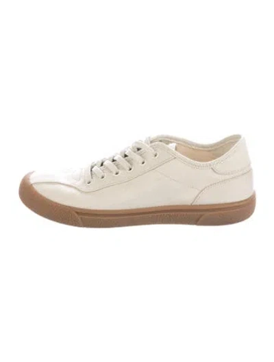 Pre-owned The Row Canvas Sneakers Sneakers In Neutral