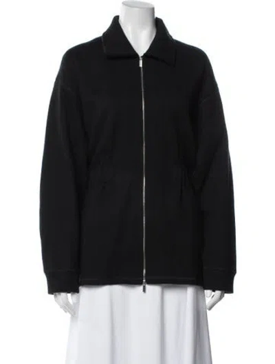 Pre-owned The Row Capox Cashmere Jacket In Black