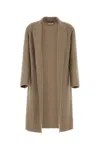 The Row Coats In Beige
