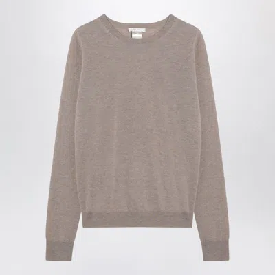 The Row Cappuccino Cashmere Jazor Sweater