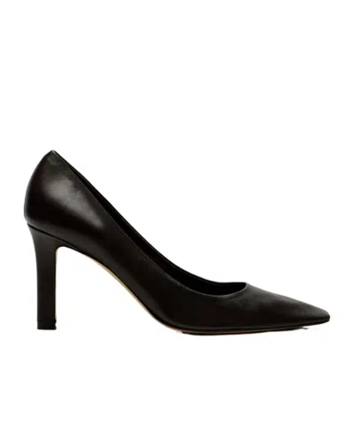 The Row Square-toed High Heels In Black