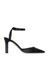 The Row Carla Ankle Strap 80 In Black