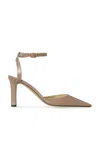 The Row Carla Ankle Strap 80 In Brown