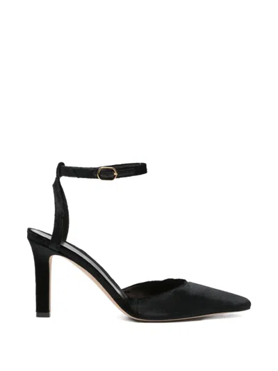 The Row Carla Ankle-strap Pumps In Black