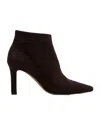 The Row Squared Toe Nappa Leather Ankle Boots In Multi