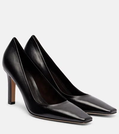 The Row Pumps Carla Aus Leder In Black