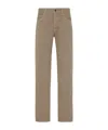The Row Carlisle Cotton Jeans In Brown