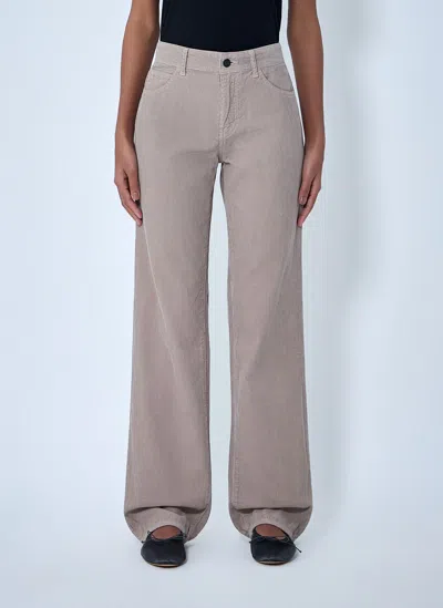 The Row Carly Pants In Gray