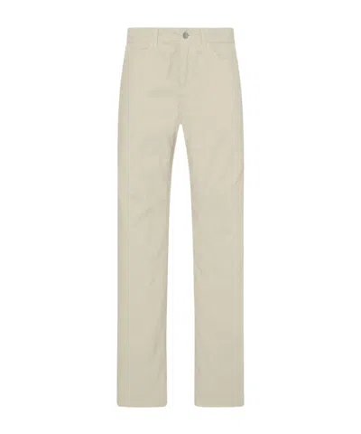 The Row Carlyl Corduroy Trousers In White