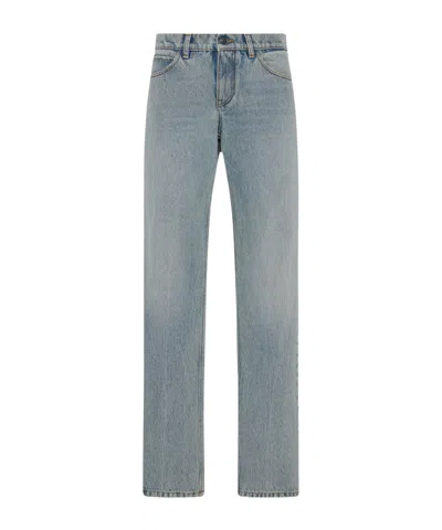 The Row Carlyl Denim Jeans In Gray
