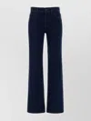 The Row Carlyl Denim Trousers With Pockets And Loops In Black