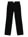 The Row Carlyl Five-pocket Jeans In Black