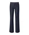 The Row Carlyl Mid-rise Straight Jeans In Blue