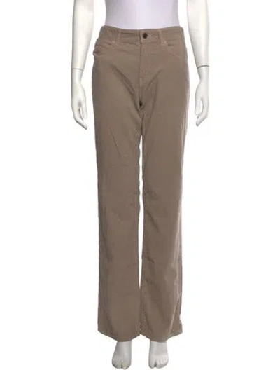 Pre-owned The Row 'carlyl' Pant Straight Leg Pants In Neutrals