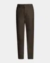 The Row Carlyl Straight Jeans In Brown