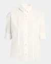 The Row Carpazi Button-down Shirt In White