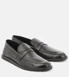 The Row Flynn Round Head Love Shoes In Black