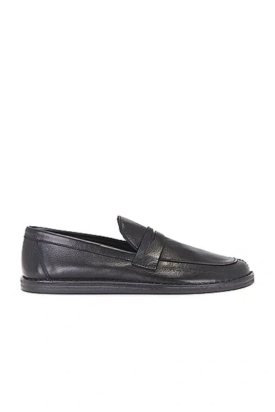 The Row Cary Loafer In Black