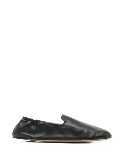 The Row Casa Loafers In Red